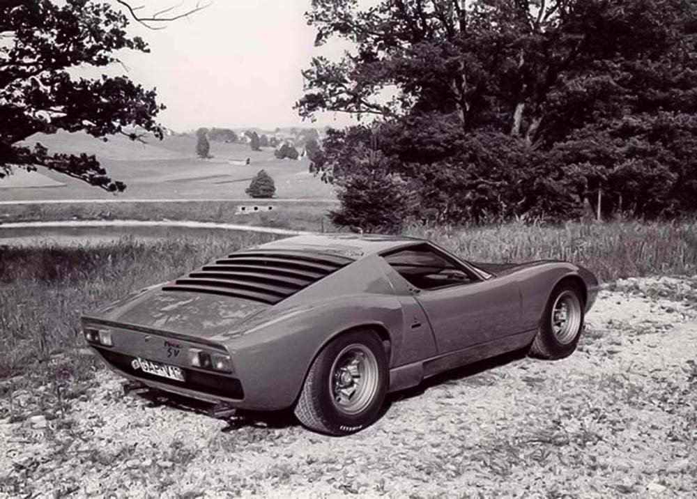 1972 - Lamborghini Miura P400 SV